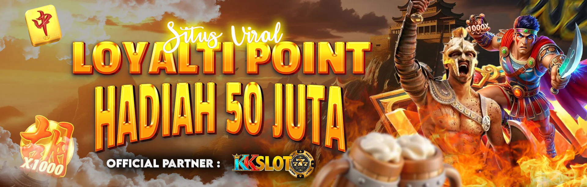KITA999 Banner Slot Online